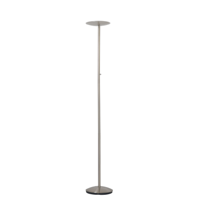 Lampada Da Terra 2 Luci.Lampada Da Terra Cromato In Metallo H180cm Led Integrato 2 Luci Inspire Prezzi E Offerte Online Leroy Merlin