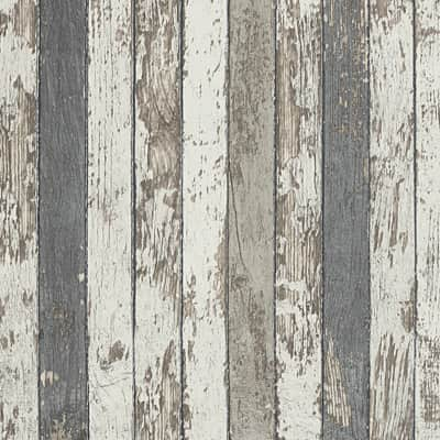 Carta Da Parati Effetto Legno Shabby.Carta Da Parati Legno Shabby Grigio Prezzo Online Leroy Merlin